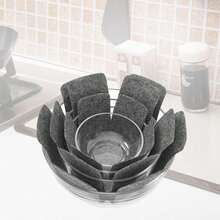 Kit 3 Pan Protectors Pans And Pans - màu đen - Xem 2