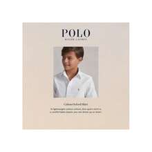 Ralph Lauren 童装 Lauren 童装 男童 2 7 号棉质牛津衬衫 - 白色 - 查看 5
