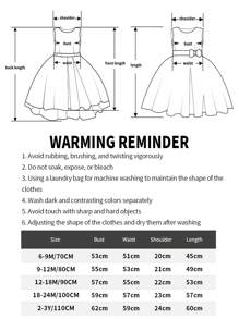 Baby Girls' Solid Color Mesh Back Bow Decor Tutu, Cute & Flower Girl Dress For Outdoor Party, Without Headpiece