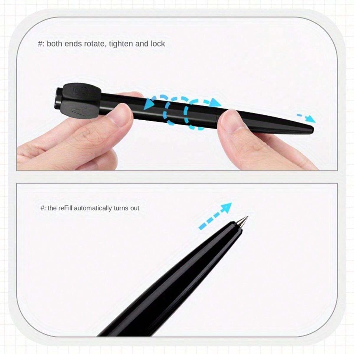1/3pcs Indecisive Person Answer Spinner Neutral Pen, ABCD Options ...