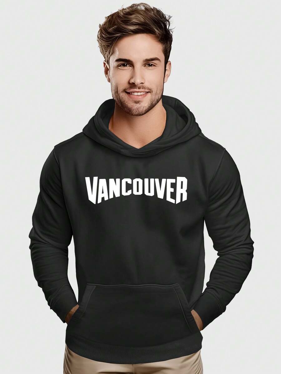 Men Sweatshirts - 黑色 - 查看 1