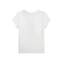 Ralph Lauren Childrenswear Lauren Childrenswear Girls 2 6X Polo Bear Cotton Jersey T Shirt - White - View 3