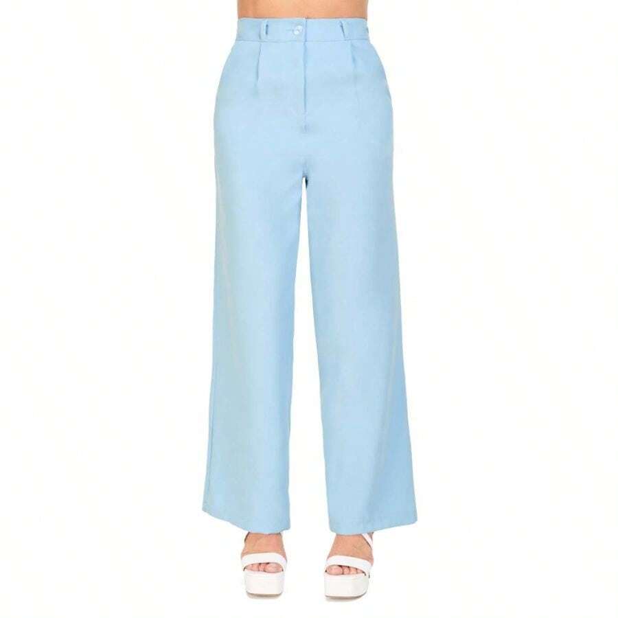 Pantalon Dama Azul Mundo Terra 150104 - Azul - Ver 1