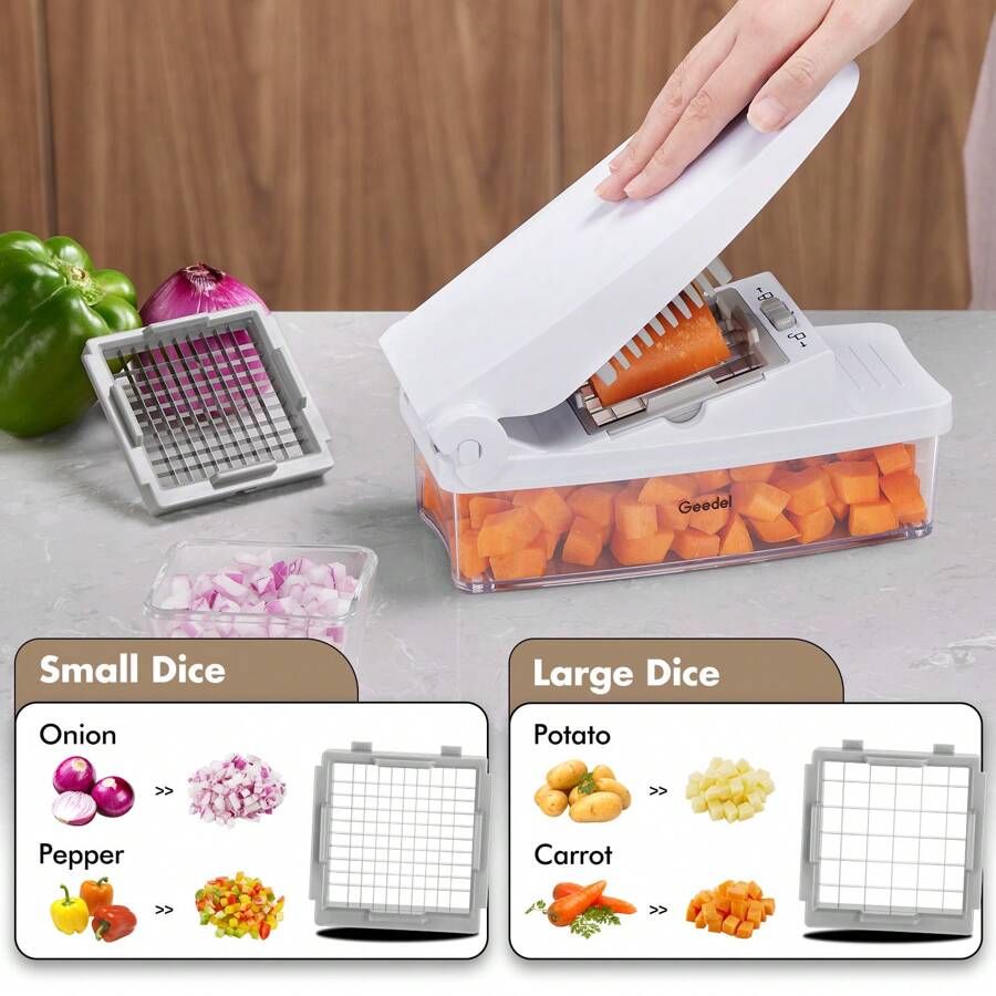 Vegetable Chopper, Onion Chopper Pro Food Chopper, Kitchen Vegetable