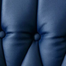 Mid Century  Single Armchair Sofa Accent Chair Retro Modern Solid Wood Armrest Accent Chair, Fabric Upholstered Wooden Lounge Chair  Navy - Navy+PU - View 22