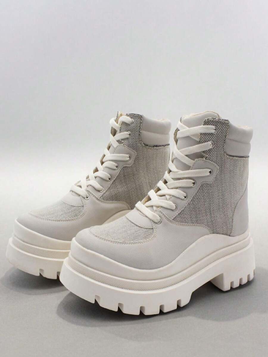 BOTIN PARA DAMA DE MODA - Beis - Ver 1