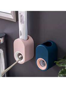 Paste Automatic Toothpaste Squeezer Set - Household Wall Mount - Dental Shelf - Suction Wall Toothpaste Holder - RR-252 - View 9