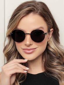 Women Eyeglasses - 銀色 - 查看 4