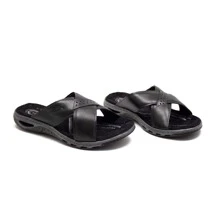 Pegada Men Flip Flops & Slides - 黑色 - 查看 3