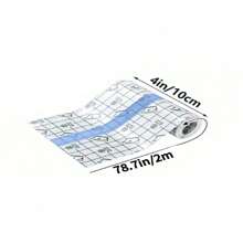 1 Roll Transparent Self-Adhesive Bandage, Waterproof Tattoo Care Bandage Roll, Skin Dressing, Suitable For Swimming Tattoo Care - Blue - View 21