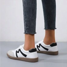 German Trainer Sneakers Shoes For Women White Shoes  Flats Women Shoes Loafers Ladies Shoes Flat Shoes Ladies Sneakers Women Shoes Ladies Trainers White Sneakers