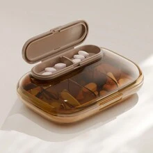 1 Hộp Đựng Thuốc Niêm Phong Di Động Mini 3 Lần Một Ngày, Hộp Đựng Thuốc Du Lịch - Nhiều màu - Xem 20