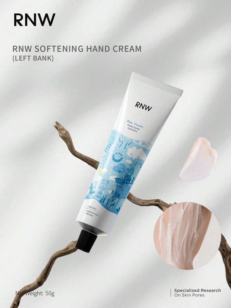 RNW Crema de manos luminosa DER. CARE 50g - azul claro - Ver 1