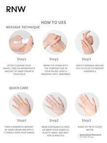 RNW Crema de manos luminosa DER. CARE 50g - azul claro - Ver 2