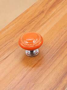 8 Stücke/Set Keramik Zuggriffe, vintage Knöpfe für Schubladen, gold/silberne kreisförmige Schranktürgriffe für Möbel, Schränke, Kommoden - weiß, grün, blau, schwarz, rot, orange, gelb - Keramikgriff mit goldenem und silbernem Rand - Übersicht 9