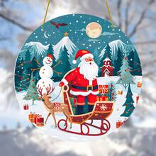 1 cái, 2D, Tấm chắn nắng acrylic Giáng sinh, Trang trí nhà cửa, Trang trí tường, Trang trí Giáng sinh, Trang trí mùa thu, Trang trí phòng ngủ, Chủ đề ông già Noel, Giáng sinh hoàn hảo, Trang trí tiệc sinh nhật - Nhiều màu - Xem 14