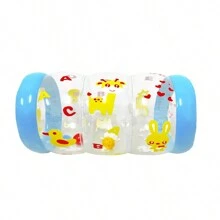 Rodillo Inflable Azul Para Bebé, Asistente De Entrenamiento Para Gatear, Barril Para Gatear Para Ejercicio Infantil, Juguete Educativo Para Edades Tempranas, 1 Ud. - Azul - Ver 11