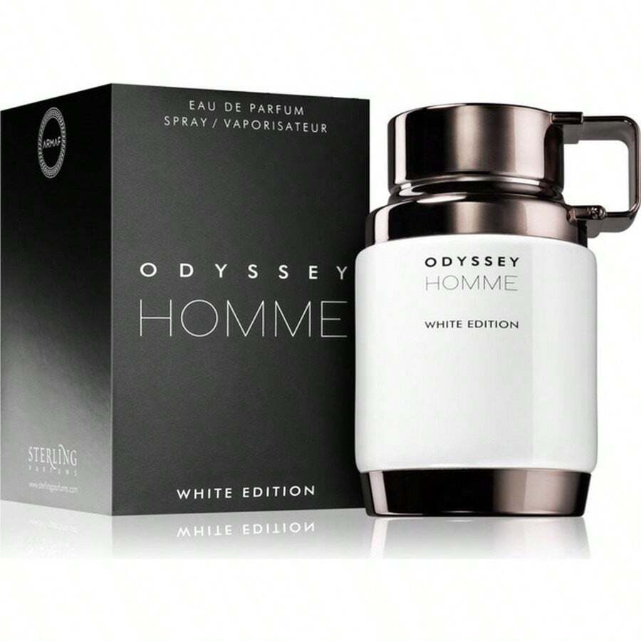 Armaf Odyssey Homme White Edition  Eau De Parfum 100ml Spray - Woody & Earthy - View 1