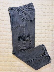 Women Jeans - Xám - Xem 3