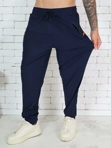 Pants For Professional And Amateur Training Dry Fi Imported Lisa Basica-3 Pockets - 主藍 - 查看 4