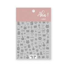 Halloween Sparkly Cartoon Cat Nail Art Stickers: Self-Adhesive, Resin Material, Perfectly Hygienic, Disposable, Ideal For Young Girls And Women's Diy Nail Art