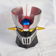 400ml Taza de anime, taza de café con tapa de acero inoxidable con el robot transformador de anime japonés MAZINGER Z, para oficina - multicolor - Ver 14