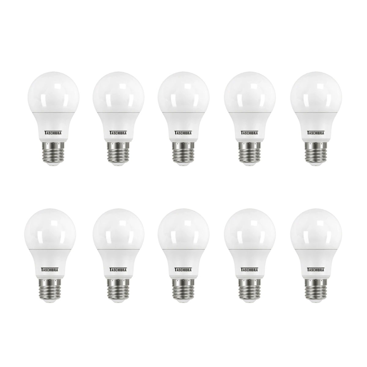 Bivolt LED Bulb Base E27 15W Cold White Taschibra With 10 Units - Xem 1