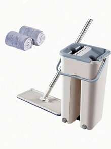 1set Cleaning Rotary Sink, Flat Sink Cube Set, Replaceable Cleaning Tool, Scraper, Rotary Sink, Floor Cleaning - Multicolor - View 11