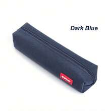 1Pc Small Solid Color Simple Zipper Kawai Pencil Case Mini Pen Bags Papeleria Stationery For School Office Suppliers