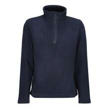 Regatta Mens Honestly Made  Half Zip Fleece (Navy) - Navy Blue - View 1