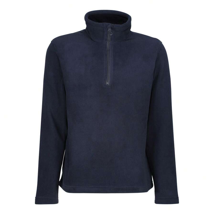 Regatta Mens Honestly Made  Half Zip Fleece (Navy) - Navy Blue - View 1