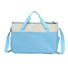 5pcs/Set Multifunctional Diaper Bag, Large Capacity Mama Bag, Shoulder Diaper Bag For Mother & Baby - Baby Blue - View 6