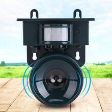 Ultrasonic Solar Repellent Animal Presence Sensor Repels Pests Rats Birds Pigeons - Nhiều màu - Xem 7