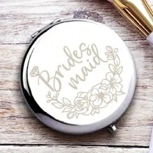 Wedding Mirror Bridesmaids Gift Ceremonial Mirror Proposal Gift Double Folding Mirror - Mother's Day Mirror Birthday Gifts Graduation School Decor School Surprise Dormitory Decor Back To School Home Decor Room Decor School Supplies