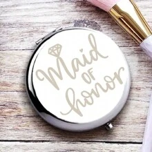 Wedding Mirror Bridesmaids Gift Ceremonial Mirror Proposal Gift Double Folding Mirror - Mother's Day Mirror Birthday Gifts Graduation School Decor School Surprise Dormitory Decor Back To School Home Decor Room Decor School Supplies