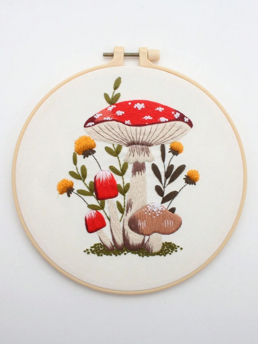 Kit De Broderie DIY Noël 12 Pièces | Animaux Dessin Animé | Patron Inclus | Activité Manuelle Enfants Et Adultes