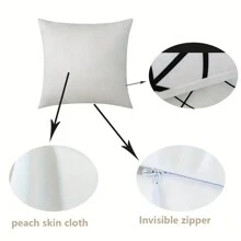 pocket monsters 2 Pieces Of  Peach Skin Pillowcases, Cute Cartoon  Super Soft Material, Suitable For Children's Rooms, Bedrooms, Living Rooms, And Outdoor Home Decoration