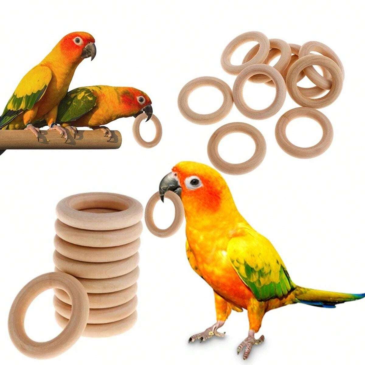 Bird Toy Parrot Chewing Blocks AccessoriesParrot Toys African Grey For