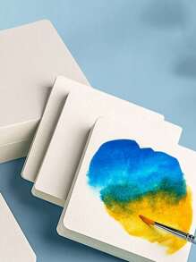 50pcs Blank Watercolor Paper For Painting, 300gsm Heavyweight Professional Watercolor Paper, Used For Postcards And Sketching, School Art Class Supplies Back To School