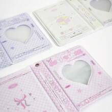 1 Album ảnh hình chữ nhật họa tiết đáng yêu - Giá đỡ thẻ bấm hình vẽ Graffiti 3 inch có tay cầm bằng nhựa PP - Quà tặng hoạt hình theo chủ đề Kpop hoàn hảo cho Ngày của Mẹ, Năm mới, Lễ Phục sinh, Quay lại trường - nhiều màu - Xem 2