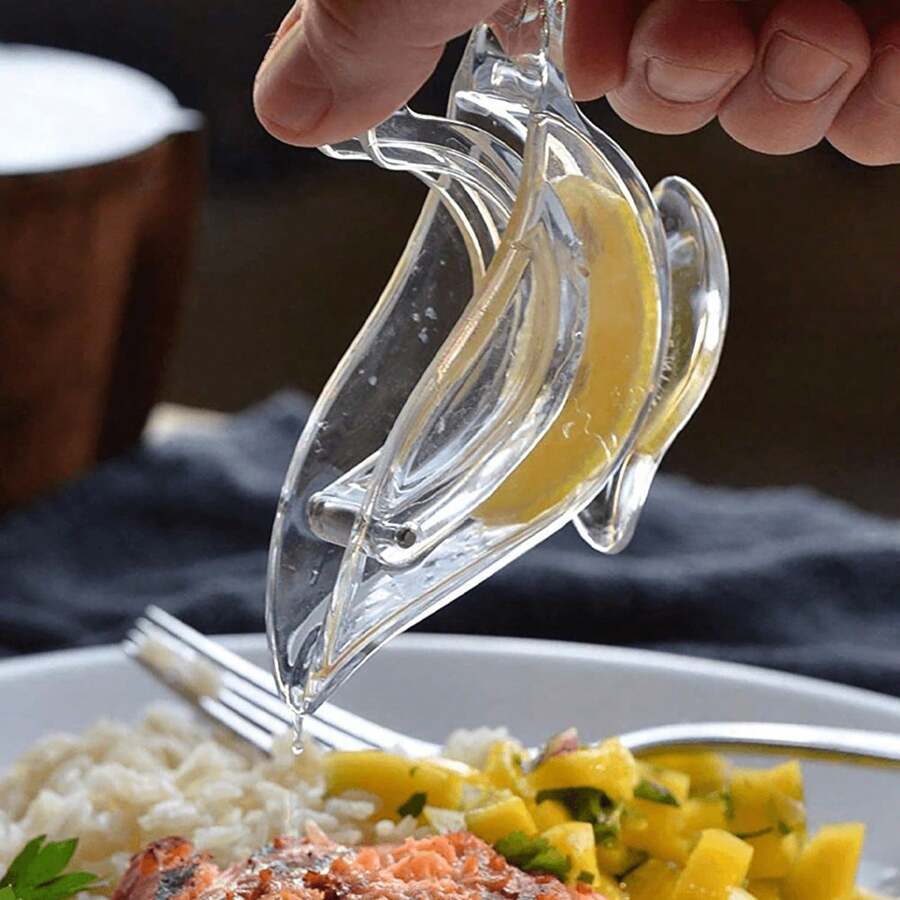 Espremedor Dispenser de Limão Frutas - Transparente - Visão 1