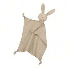 1pc Baby Soft Plain & Printed Rabbit Design Pat Towel - Multicolor - View 22