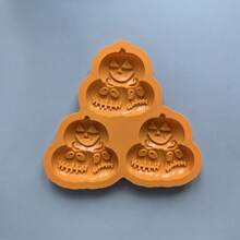 1 件 3 腔万圣节南瓜蛋糕硅胶模具慕斯冰淇淋布丁果冻甜点烘焙用具用于蛋糕装饰节日派对万圣节装饰万圣节派对礼品万圣节派对用品万圣节万圣节装饰万圣节装饰品万圣节家居万圣节派对万圣节派对 - 橘色 - 查看 6