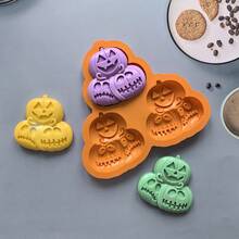 1 件 3 腔万圣节南瓜蛋糕硅胶模具慕斯冰淇淋布丁果冻甜点烘焙用具用于蛋糕装饰节日派对万圣节装饰万圣节派对礼品万圣节派对用品万圣节万圣节装饰万圣节装饰品万圣节家居万圣节派对万圣节派对 - 橘色 - 查看 9