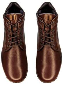 Botas para mujer Piel Bovino Confort Botin Cómodo al tobillo 22/27 en Café y Negro