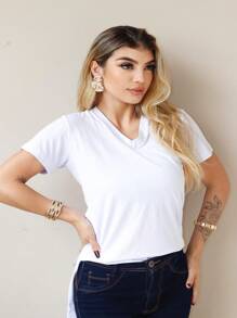 Women T-Shirts - trắng - Xem 3