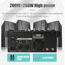 NGUVMN Bàn trộn, Trình diễn nhạc cụ, Karaoke, Giọng hát, Card âm thanh tích hợp, Ghi âm điện thoại di động, Âm vang Bluetooth, Wir - Nhiều màu - Xem 4