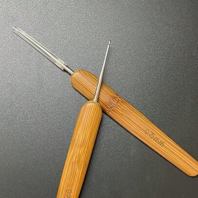 1 PC 0.5mm/0.75mm Đơn Đầu Dreadlock Móc Kim/Vỏ Dây An Toàn Móc Kim