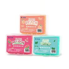 50 sztuk Owocowy Smak Dorosłych Nić Dentystyczna Wymazówka, Przenośna I Gładka Nić Dentystyczna Czyszcząca, Czyszczenie Jamy Ustnej, Domowe Pudełko Nici Dentystycznej