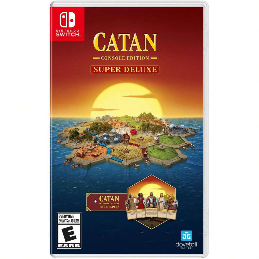 Catan: Super Deluxe Editon For Nintendo Switch  [VIDEOGAMES] - Multicolor - View 1